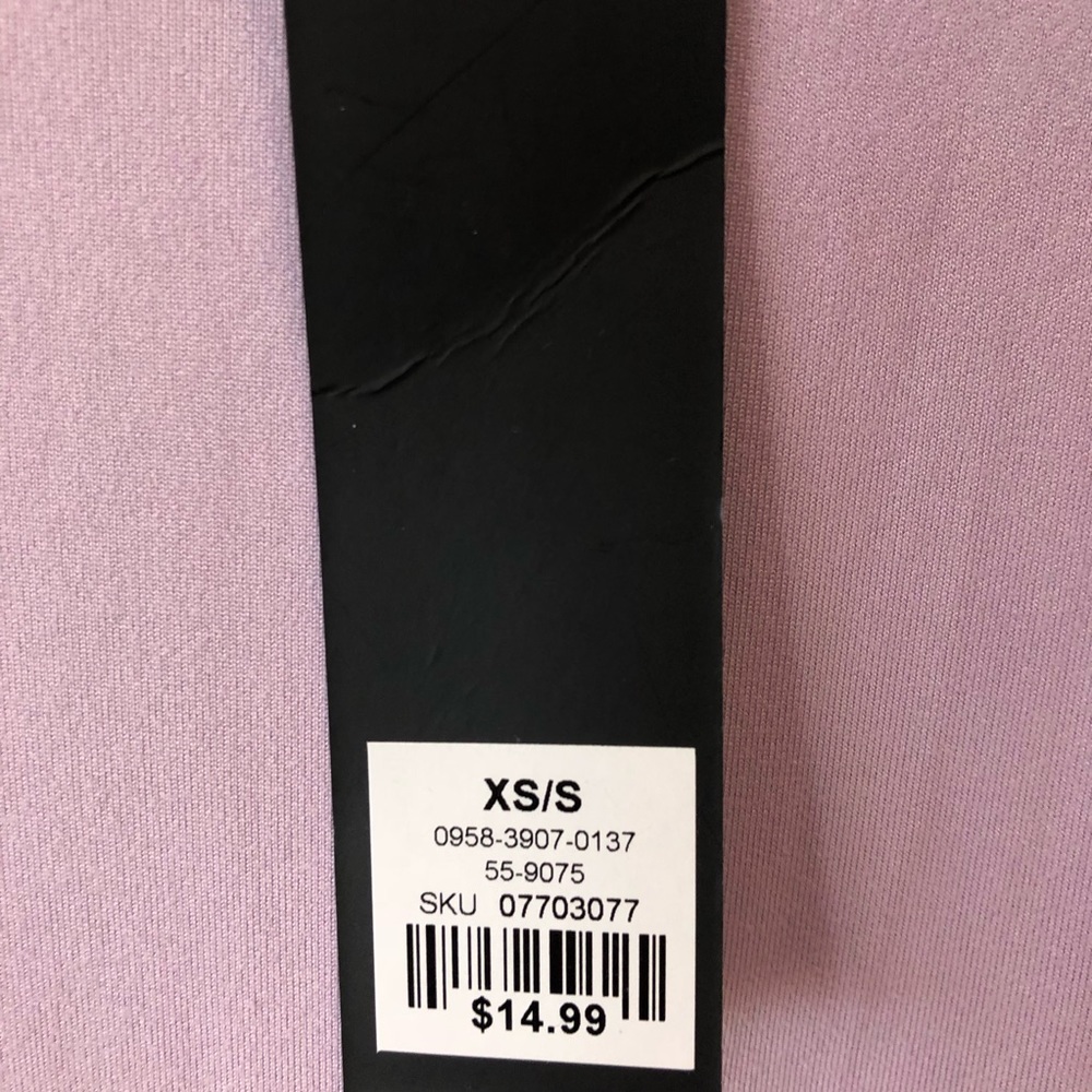 NWT LIGHT LAVENDER PURPLE SOFT OVERSIZED TUNIC - Picture 3 of 5